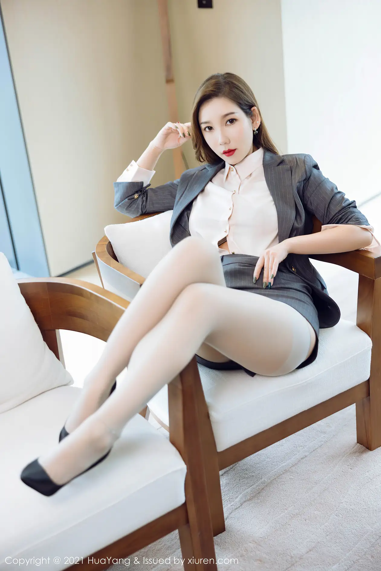 [Huayang] 2021.11.29 VOL.0470 Ai Jingxiang#[50P]-2