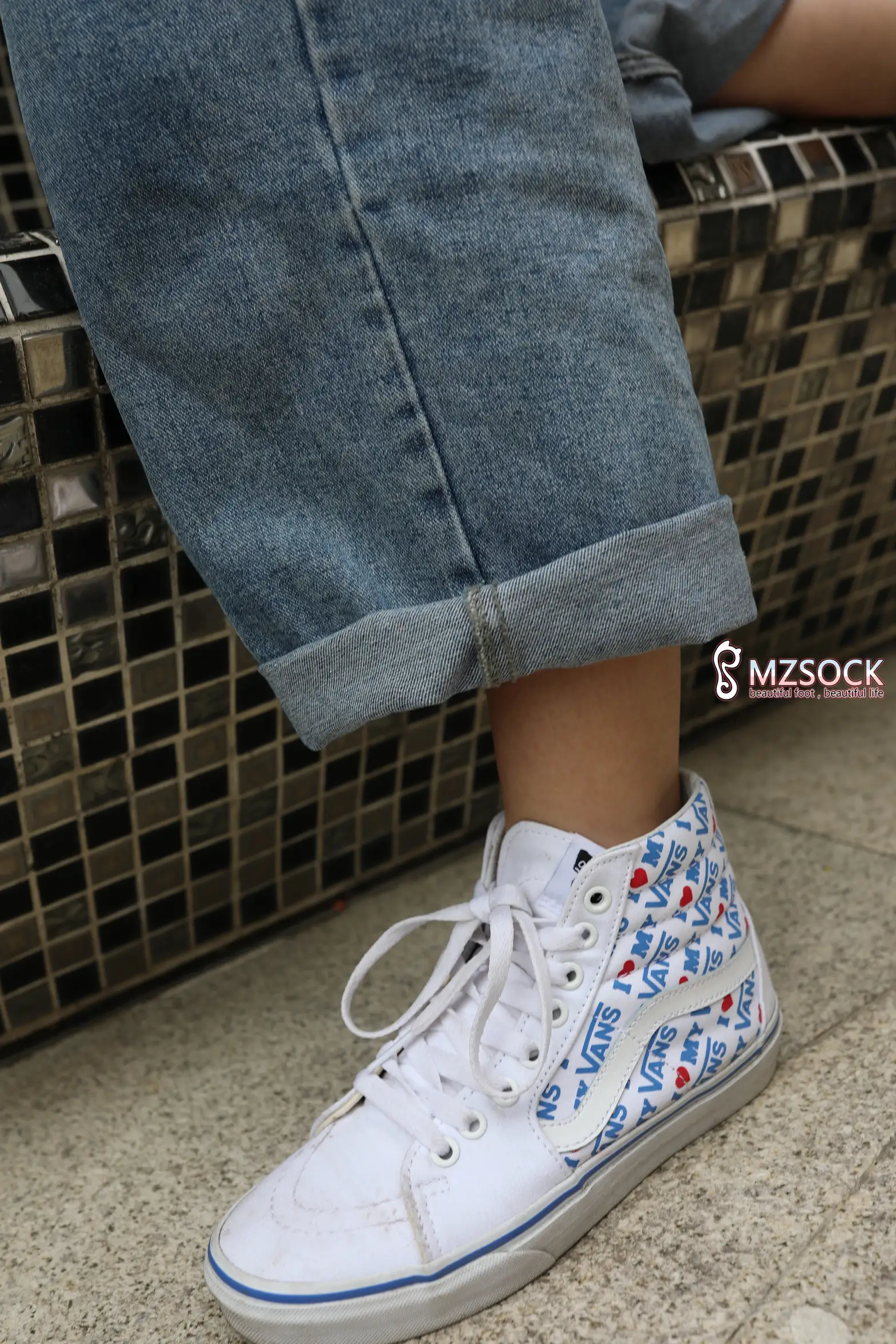 [Mzsock] Love Beauty Foot NO.006 Circle#[74P]-1