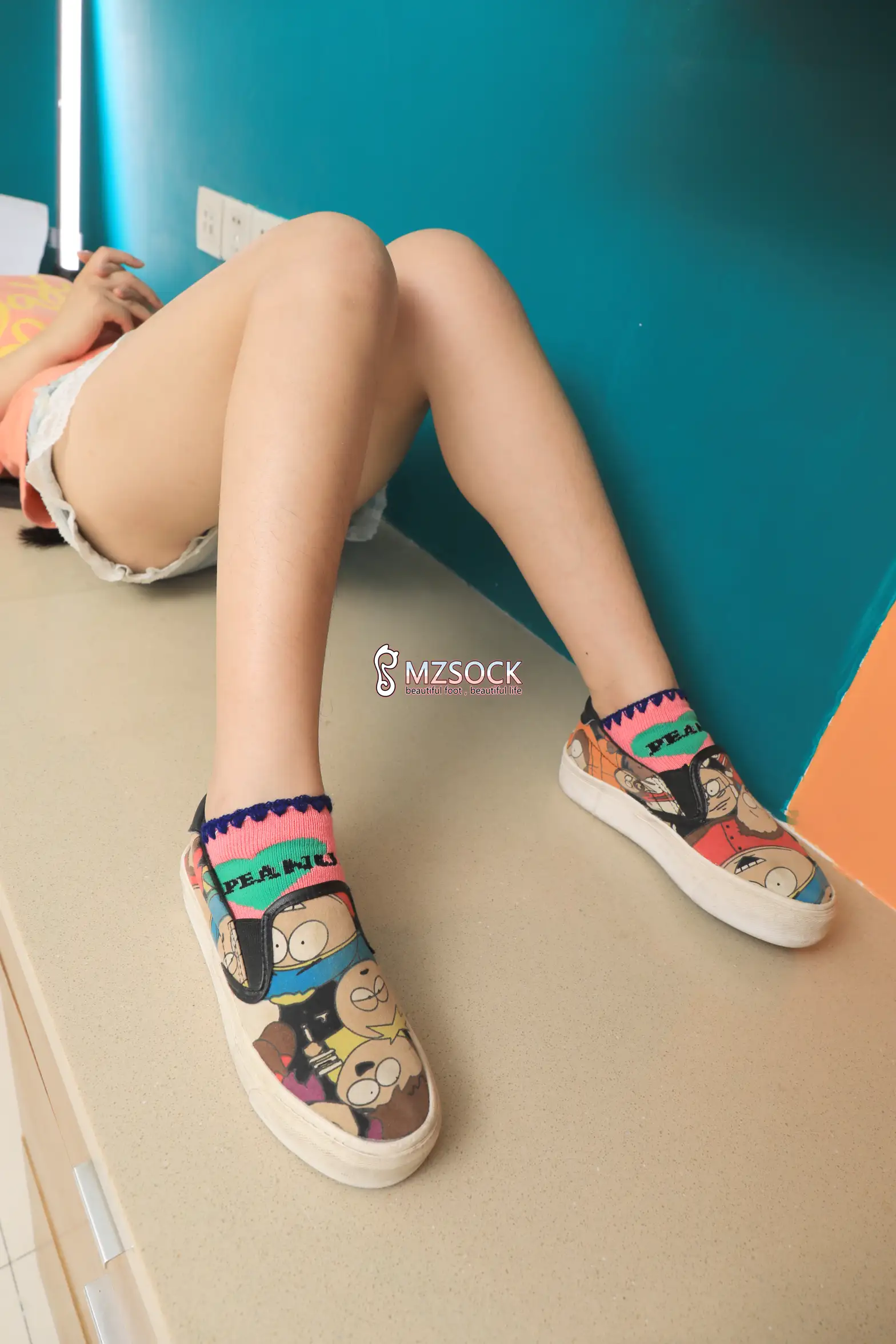 [Mzsock] Love Beauty Foot NO.055 Snow and snow#[74P]-2