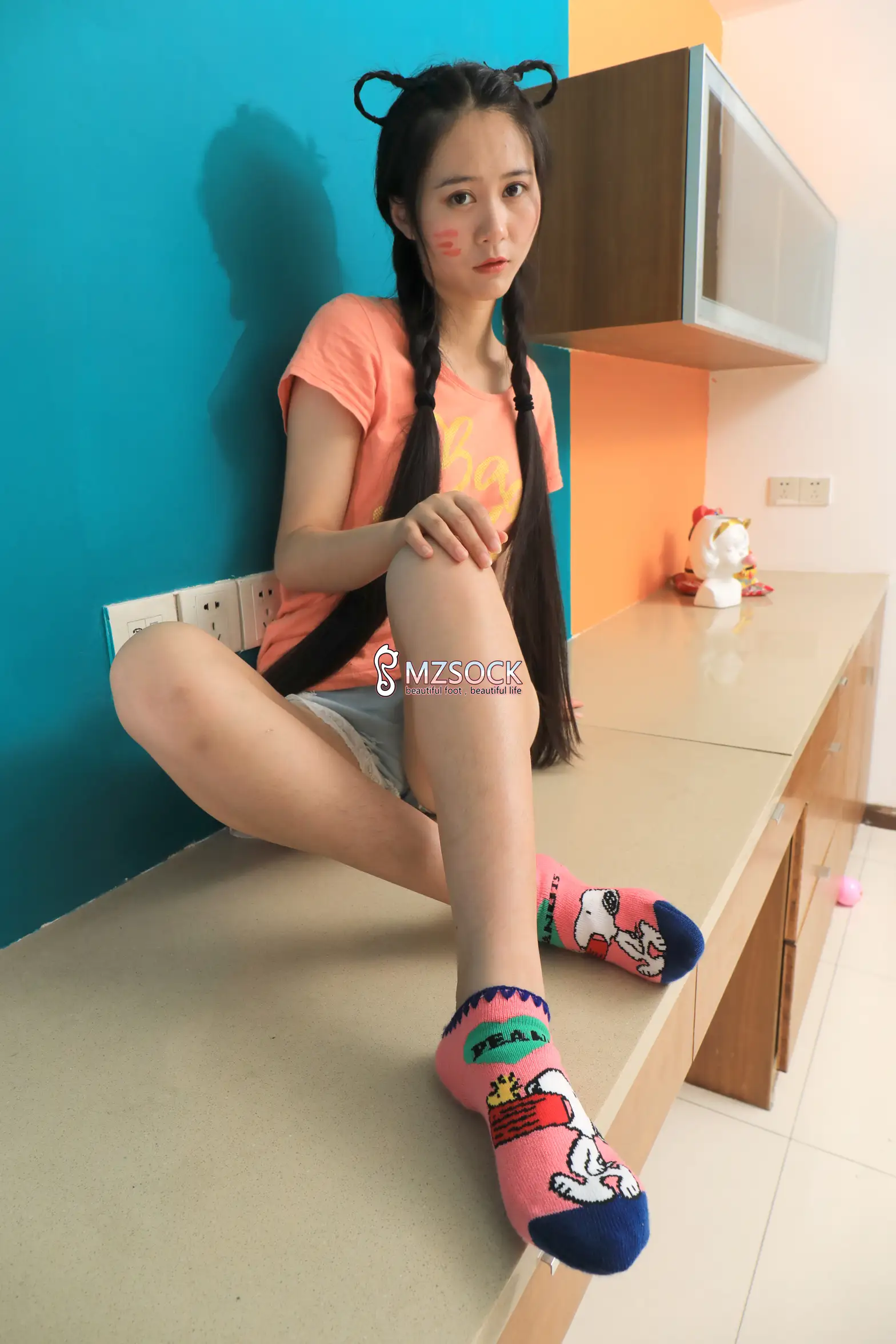 [Mzsock] Love Beauty Foot NO.055 Snow and snow#[74P]-8