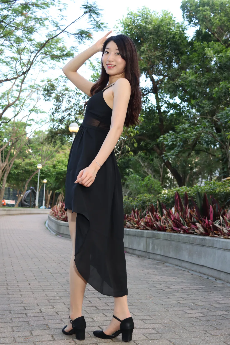 [Mzsock] NO.106 Wu Xiaokui Park black dress street photography#[61P]-7