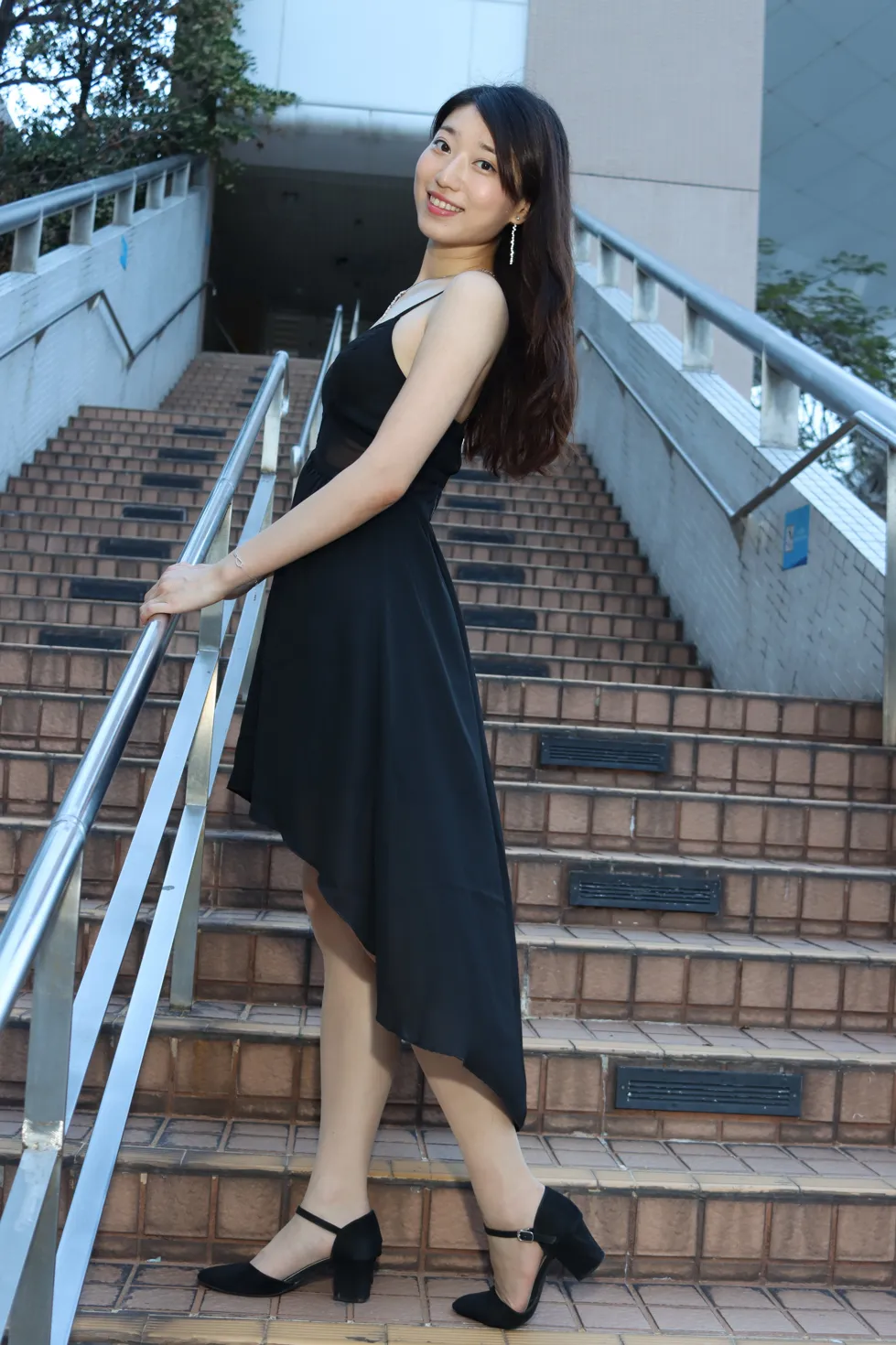 [Mzsock] NO.106 Wu Xiaokui Park black dress street photography#[61P]-2