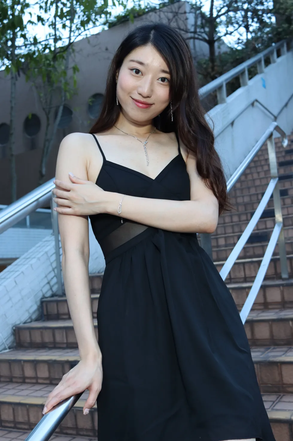 [Mzsock] NO.106 Wu Xiaokui Park black dress street photography#[61P]-4