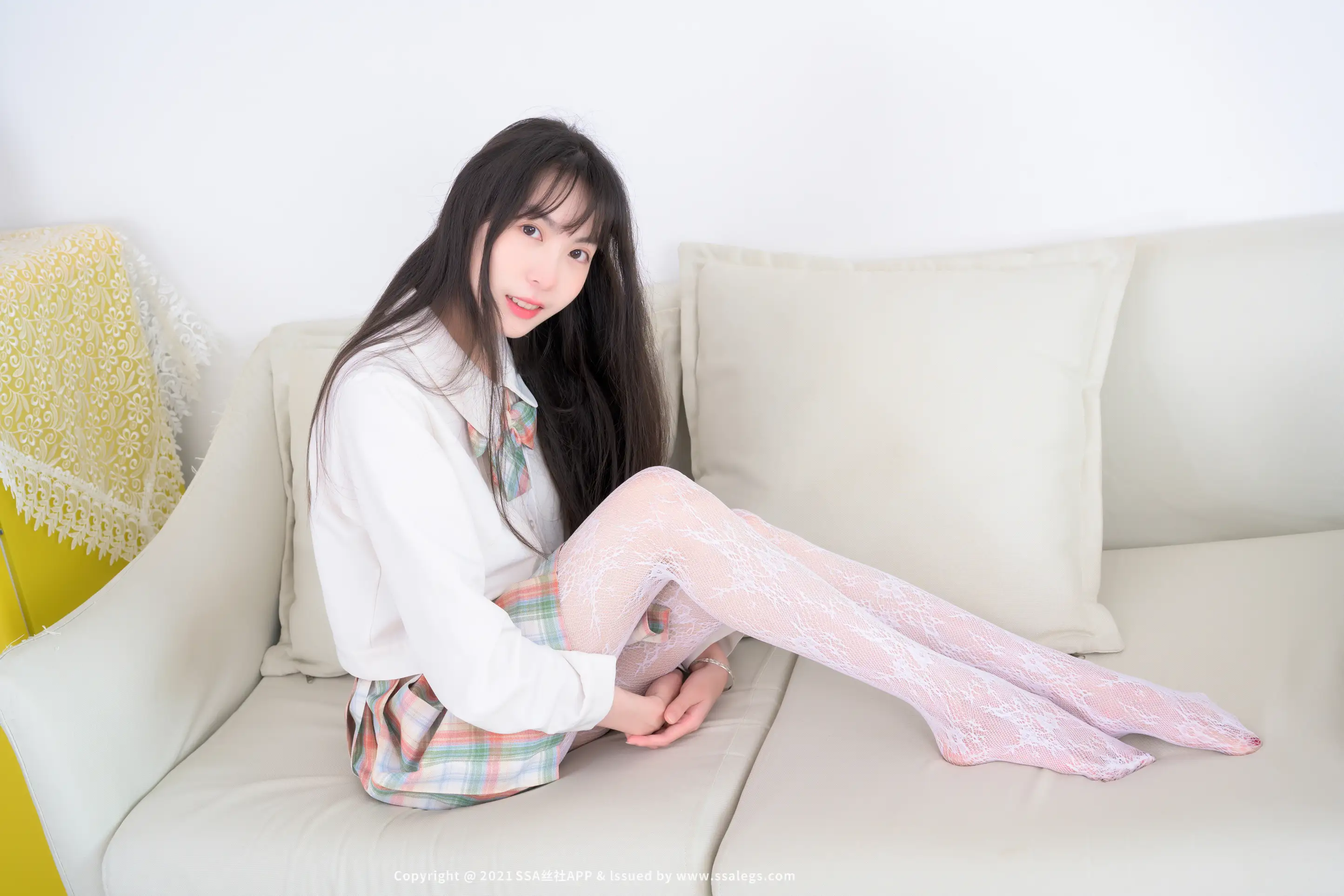 [Mzsock] NO.677 White fishnet stockings with round legs (Part 2) silk club#[109P]-5