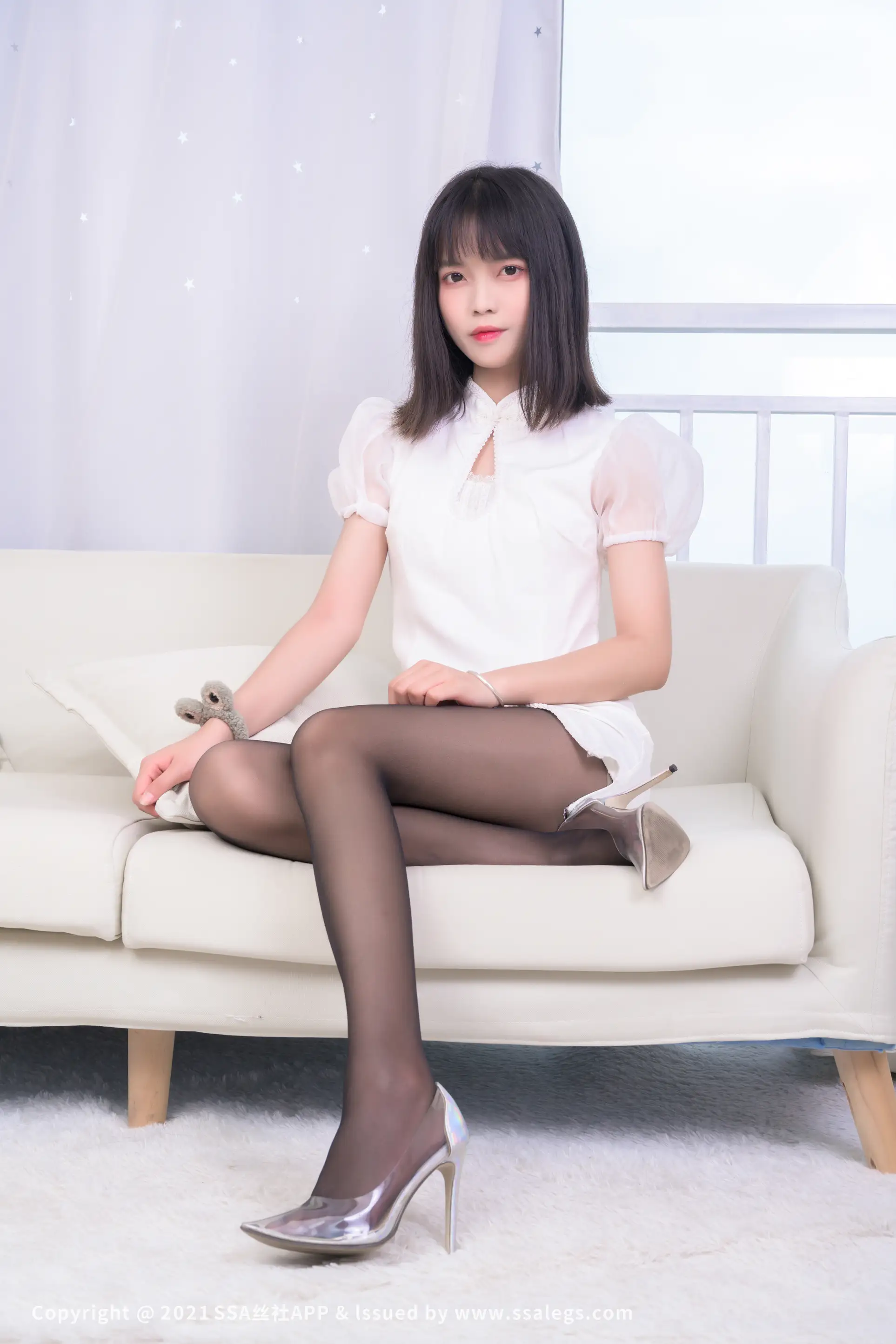 [Mzsock] NO.664 Leg Model Dan Dan's Black Stockings Beautiful Foot (Part 1) silk club#[118P]-40