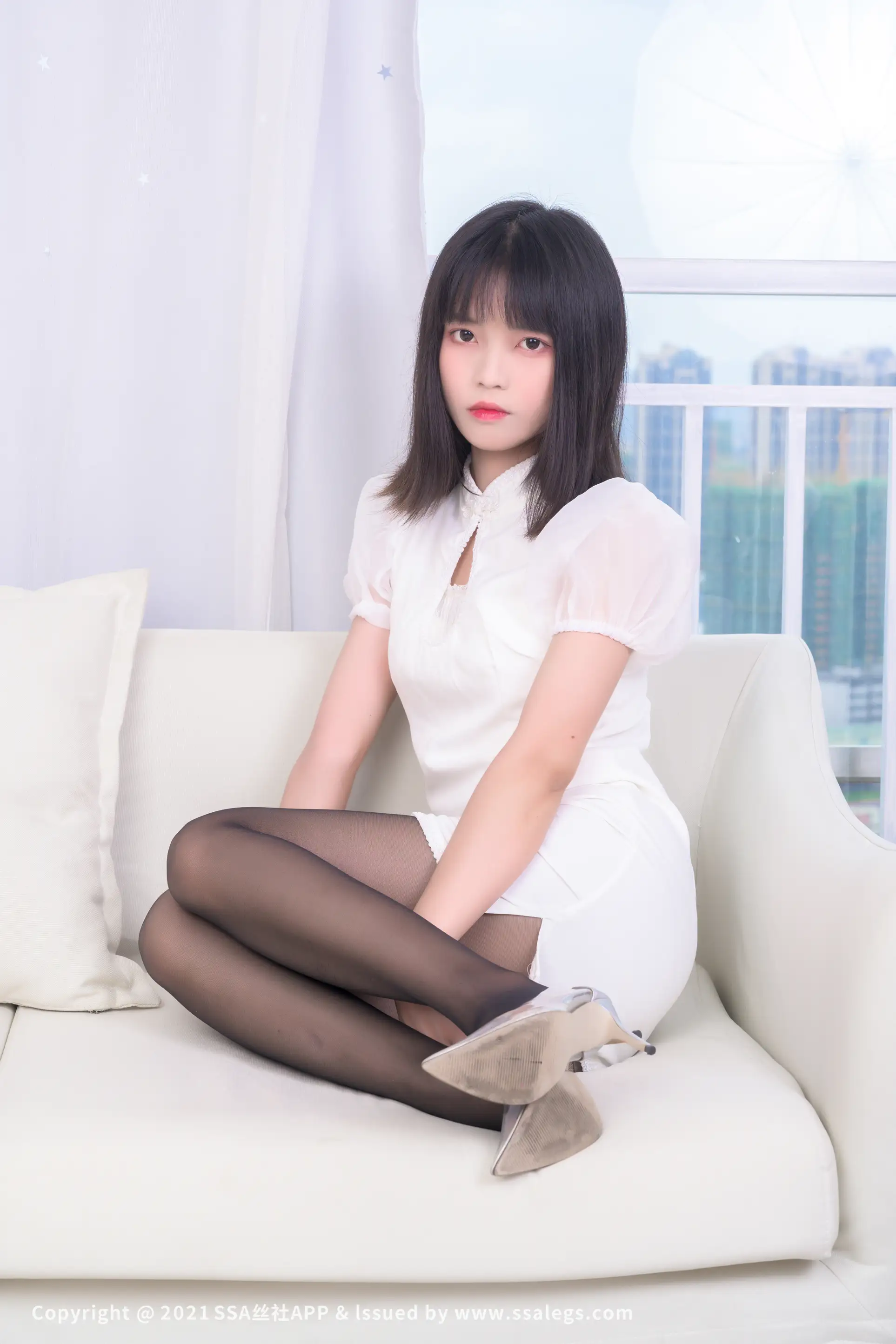 [Mzsock] NO.664 Leg Model Dan Dan's Black Stockings Beautiful Foot (Part 1) silk club#[118P]-65