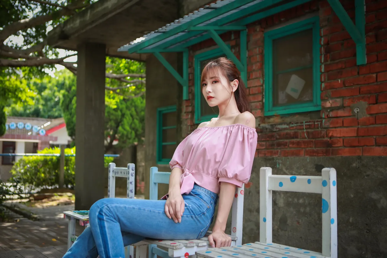 [Mzsock] NO.103 Guo Simin beautiful jeans and high heels street photography#[48P]-9