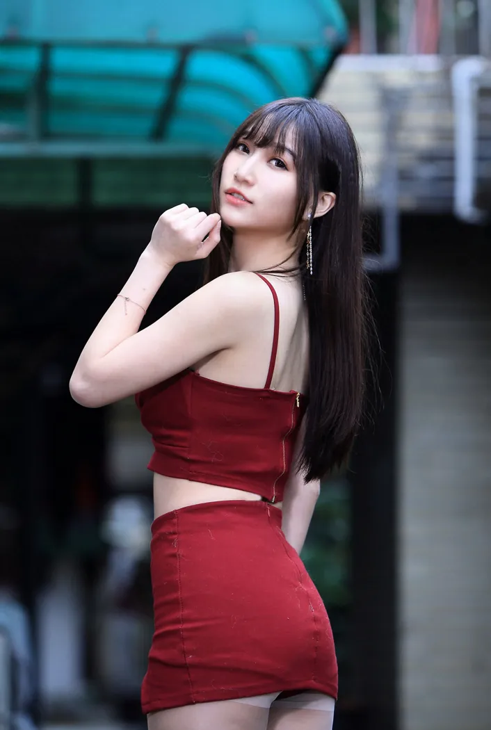 [Mzsock] NO.100 Zhang Yazhu tight skirt stockings high heels beautiful legs street photography#[64P]-10