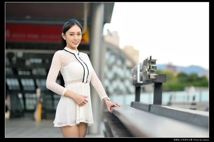 [Mzsock] NO.091 Zhang Yachun, Daan Forest, high heels and beautiful legs, outdoor shot street photography#[54P]-12