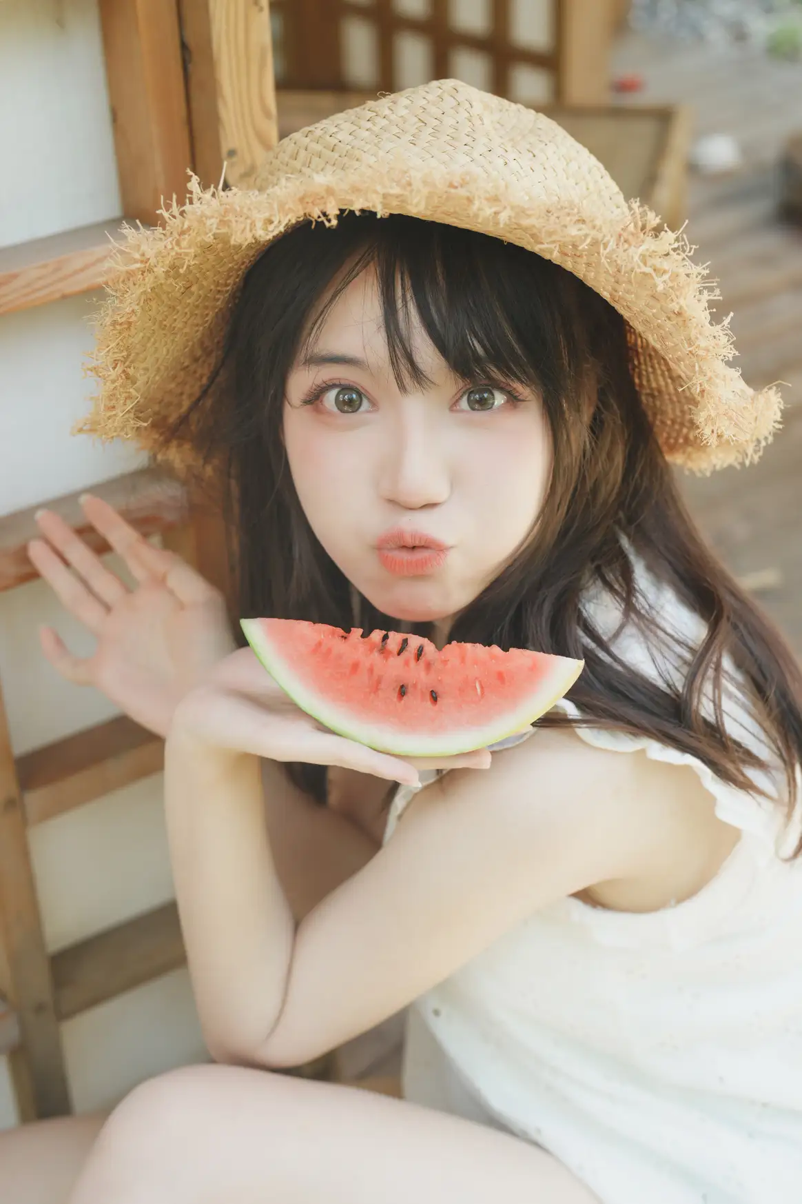 [YITUYU] 2022.09.05 Vol.1877 – Summer Girl and Watermelon 加 加 加#[39P]-20