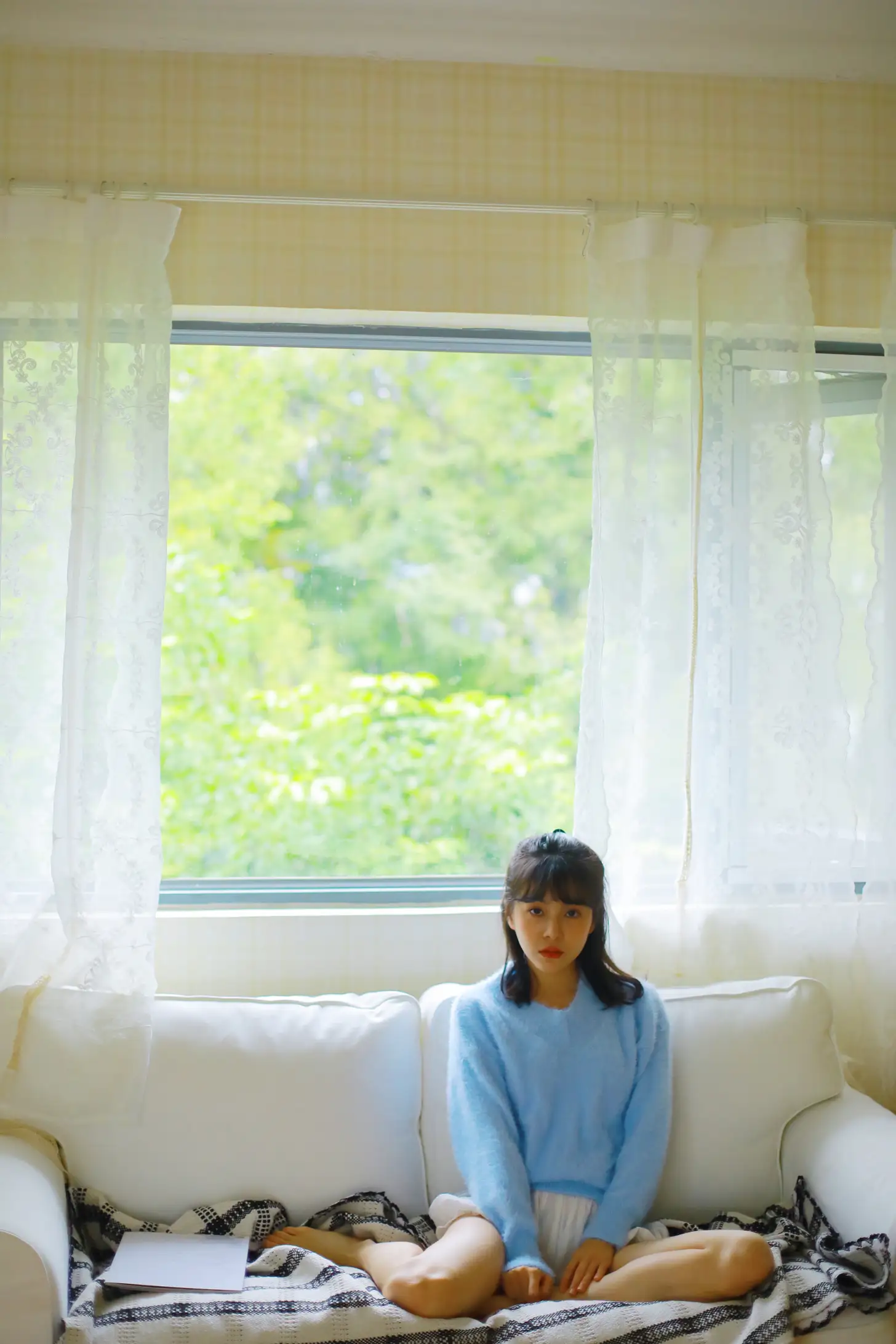 [YITUYU] 2021.04.13 Vol.038 – Blue Sweater naked heart#[34P]-2