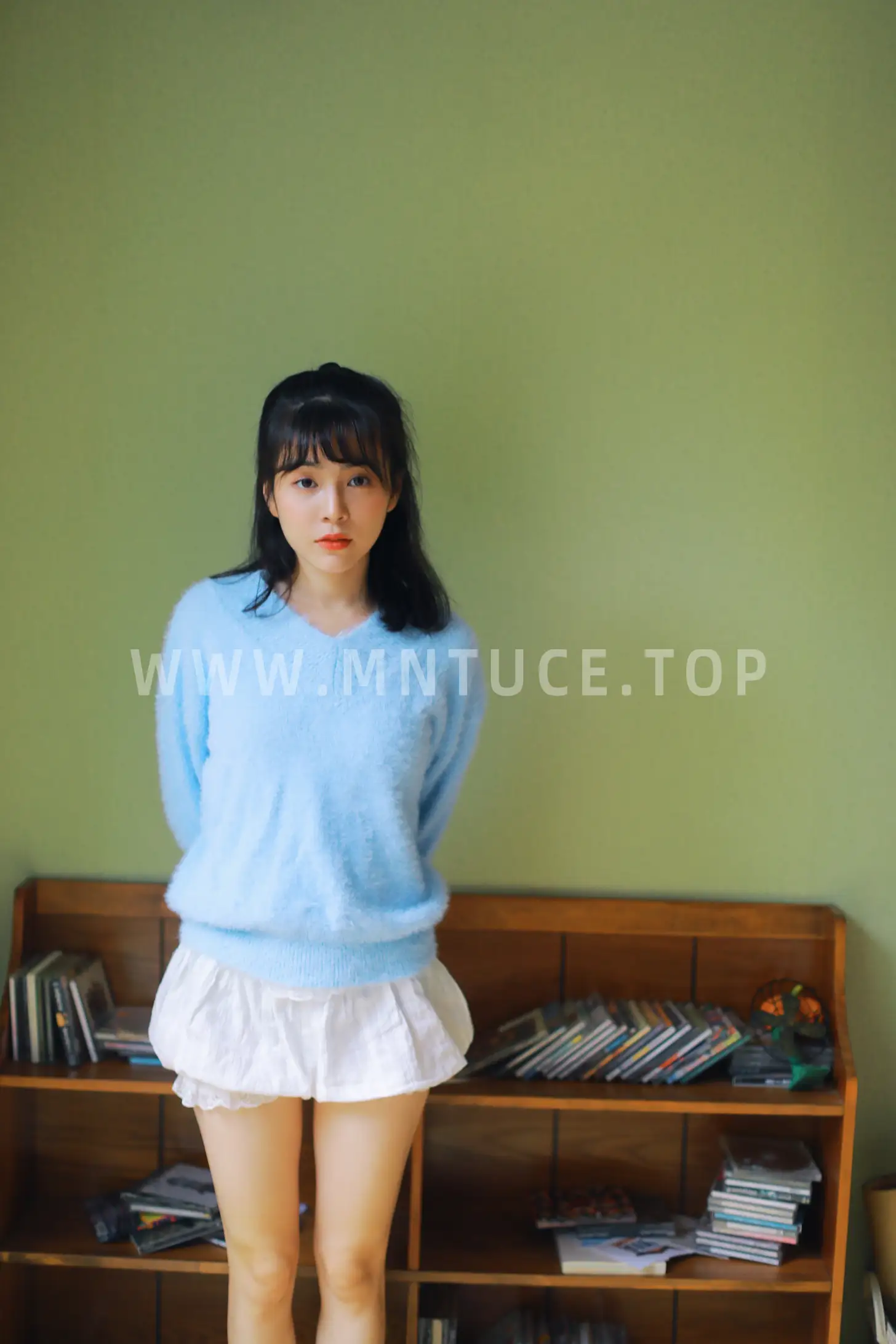 [YITUYU] 2021.04.13 Vol.038 – Blue Sweater naked heart#[34P]-8