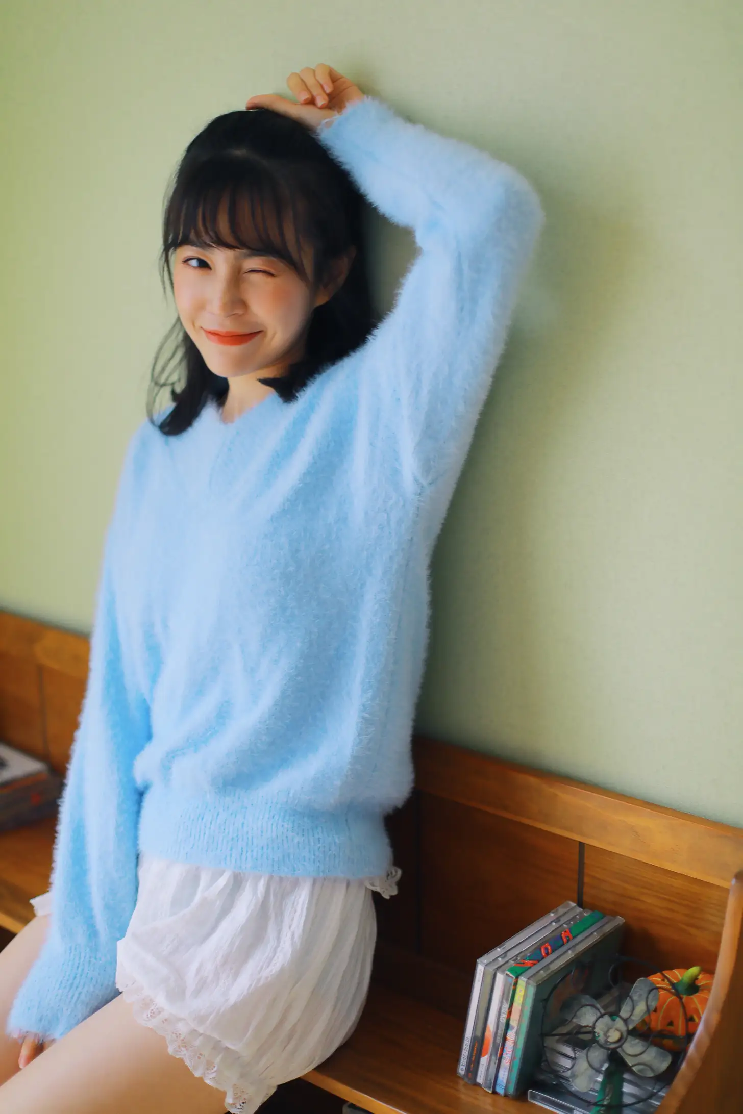 [YITUYU] 2021.04.13 Vol.038 – Blue Sweater naked heart#[34P]-5