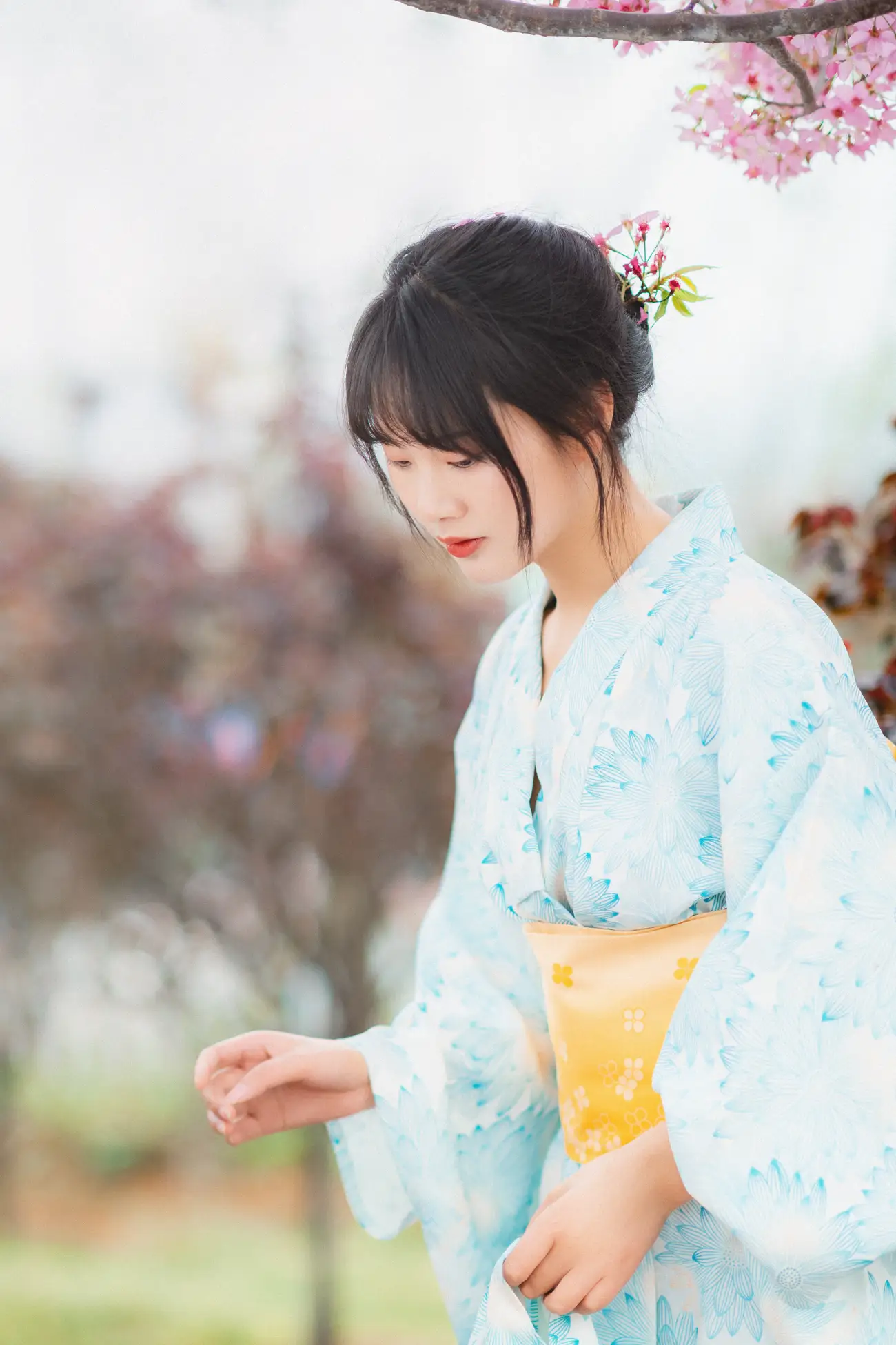 [YITUYU] 2022.11.19 Vol.2478 – Under the Sakura Tree Meimei who loves to take pictures#[23P]-15