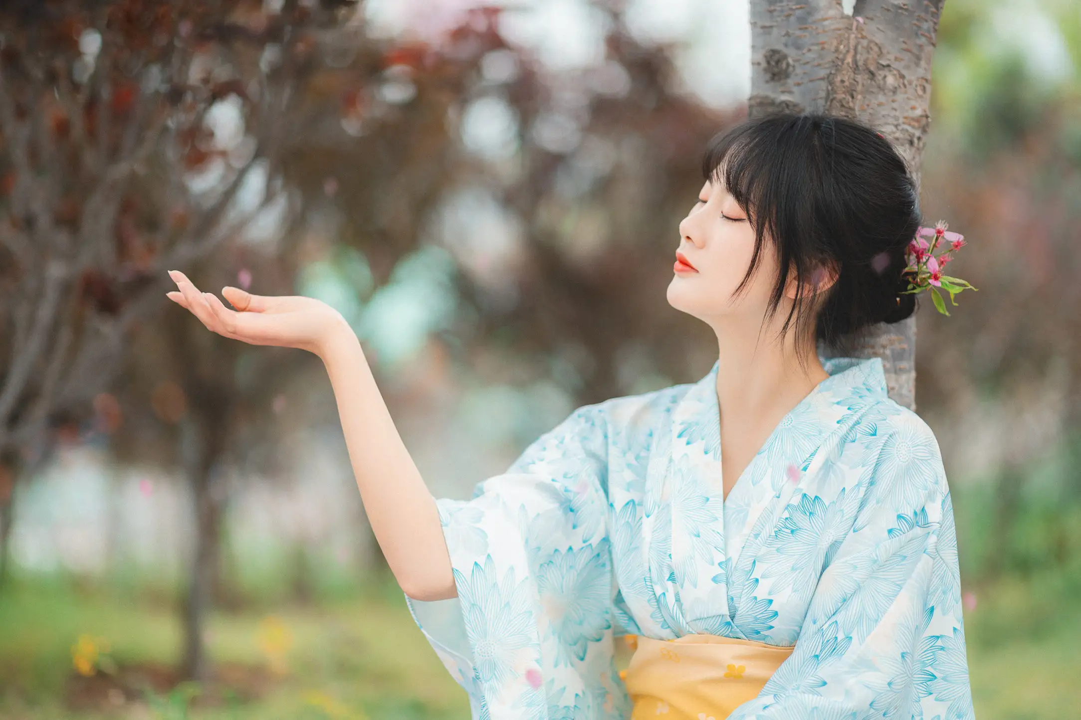 [YITUYU] 2022.11.19 Vol.2478 – Under the Sakura Tree Meimei who loves to take pictures#[23P]-7